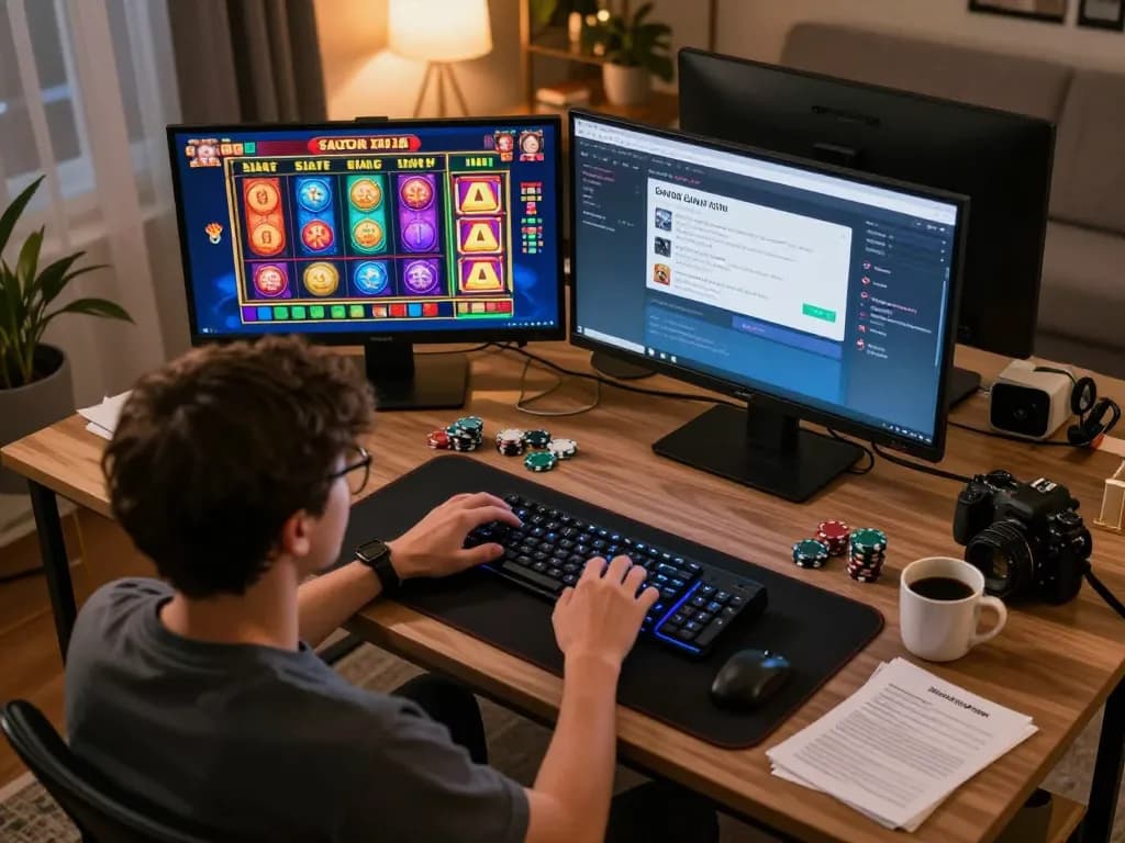 Engaging scene of online gamblingwith slot gacor siang ini for players seeking thrilling gameplay.