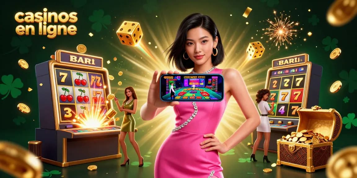 Engagez-vous avec les casinos en ligne en jouant à des jeux avec croupier en direct sur un smartphone tenu par une femme confiante.