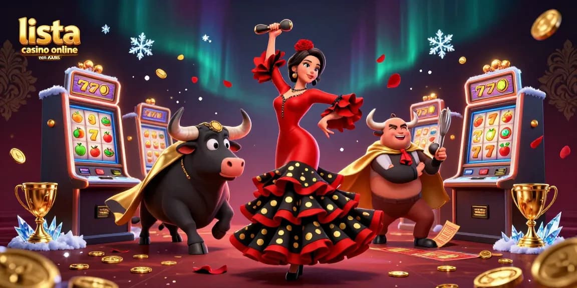 Vinci in grande con lista casino online non AAMS con slot machine che girano e un'atmosfera di gioco vivace.