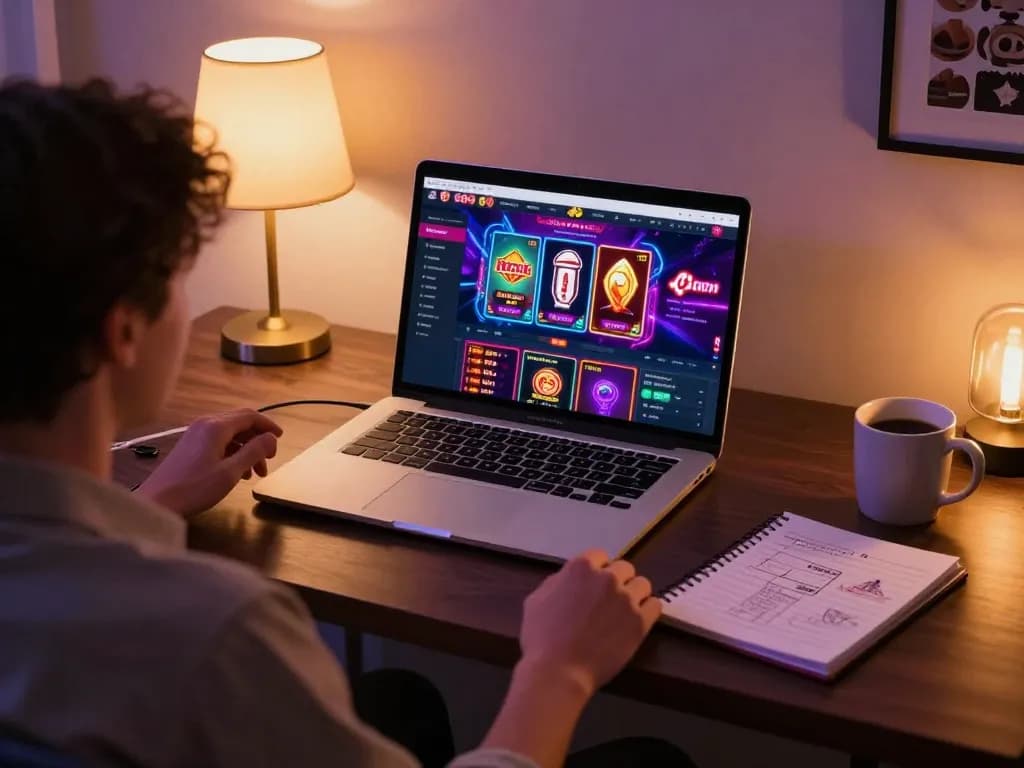 Engaging gameplay scenario on 888top com, with a player focused on online casino gaming.