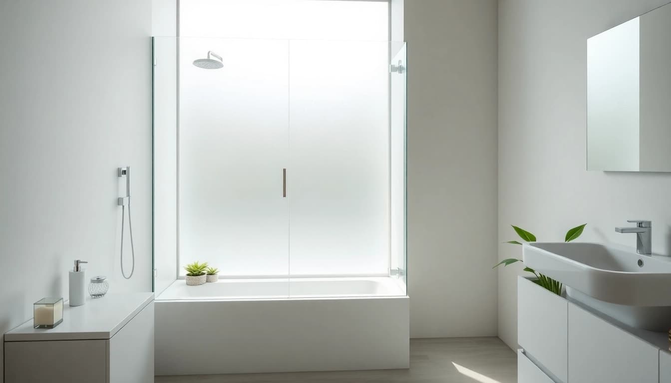 Admire la paroi de douche 150x200 en verre clair, ajoutant sophistication à la salle de bain moderne.