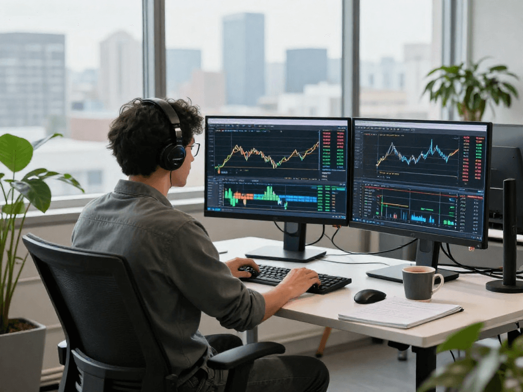 Trader使用TradingView分析股票和外汇实时行情,专业的交易分析环境。