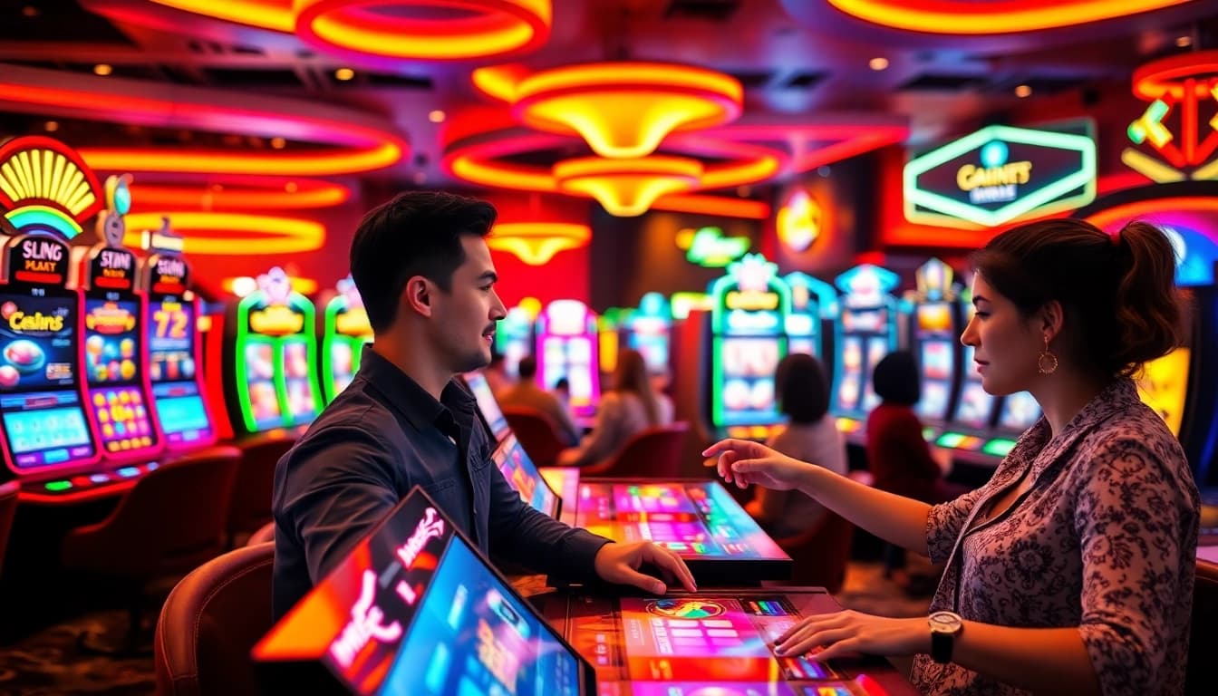 Experience the thrill of online casinos Canada with vibrant gaming scenes and engaged players.