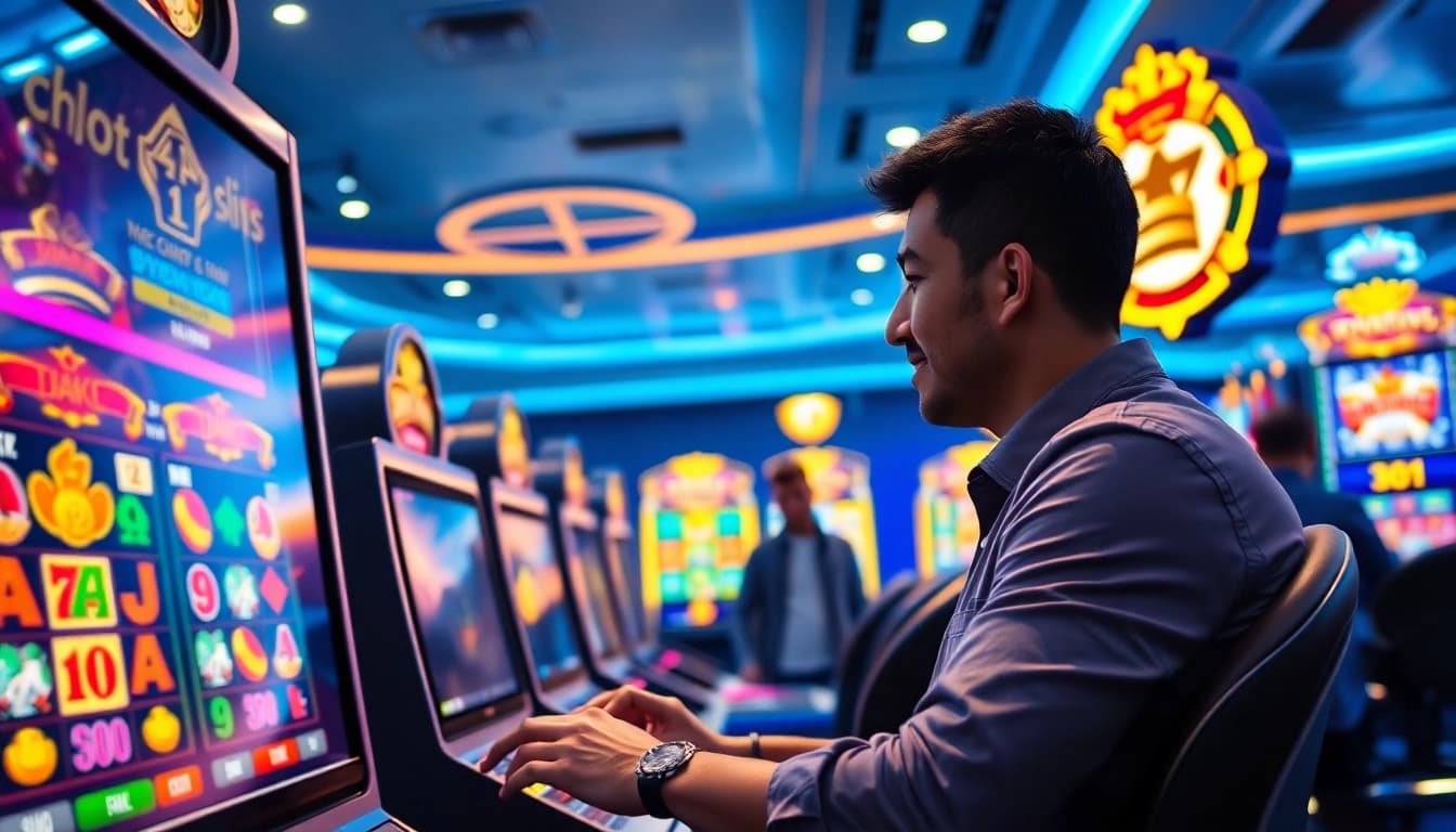 Experience the thrill of Kode4d slot gaming with vibrant visuals and engaging interfaces.