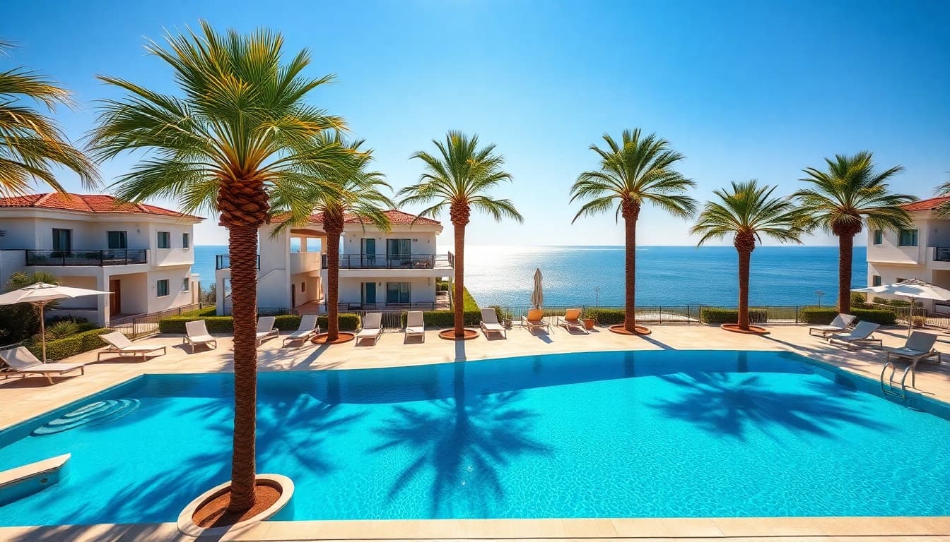 Showcasing alanya properties turkey in a stunning coastal landscape with luxury villas.