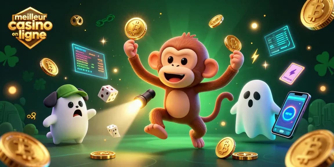 Jouer au meilleur casino en ligne avec des personnages captivants et des pièces d'or scintillantes.