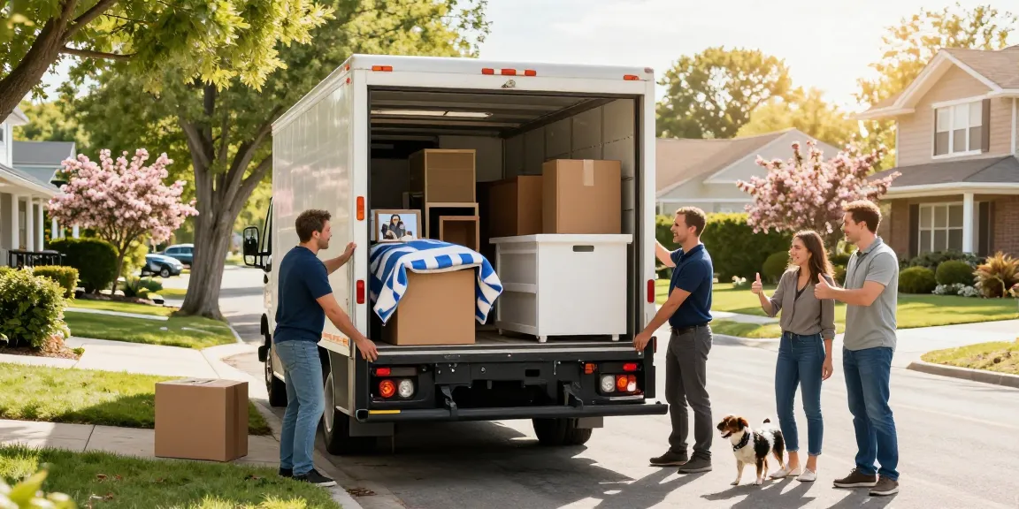 Men on Mission movers carefully load a truck, showcasing professionalism and care in relocation services.