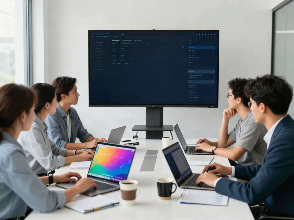 Tax Software for tax pros team collaboration in a bright office setting.