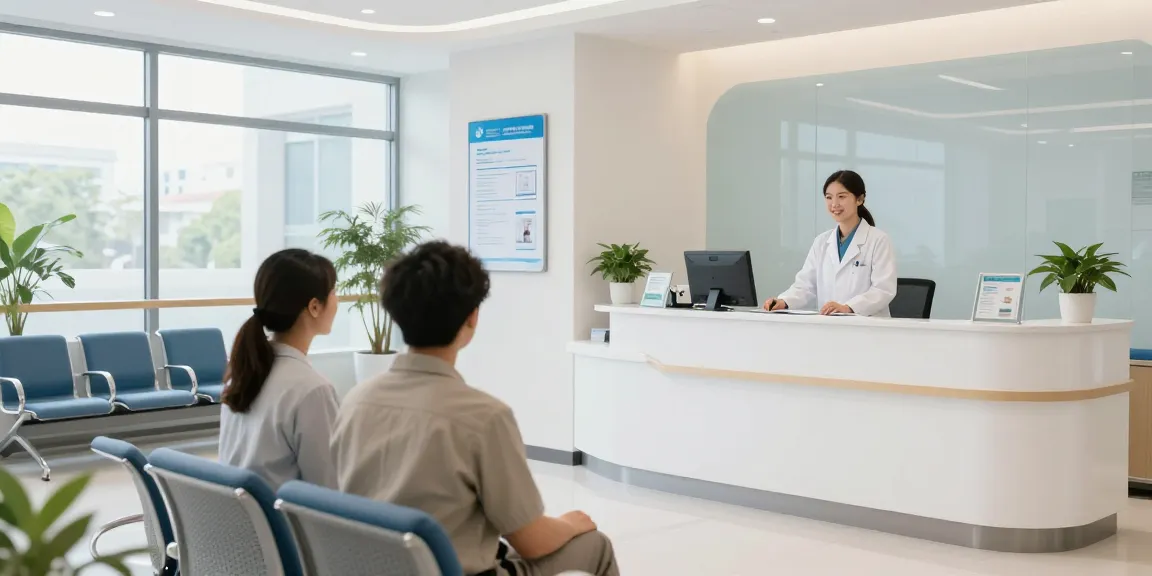 "Getting married health insurance information in a health clinic environment, compassionate patient care."