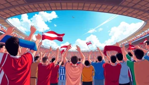 해외축구중계와 함께 즐거운 축구 경기 관람하는 팬들