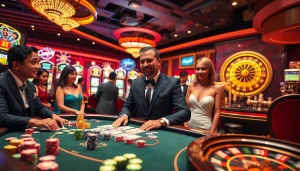 Experience high-stakes excitement and glamour at https://xx88.us/ blackjack tables with vibrant chips and cards.