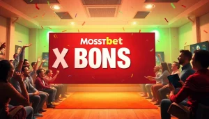 Mostbet xos geldin bonusu təklifini vurğulayan cəlbedici promo banneri.