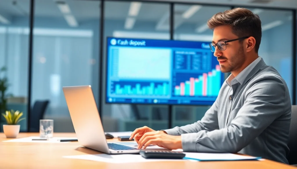 Menampakkan proses deposit 1k dalam transaksi keuangan yang positif dan aman.