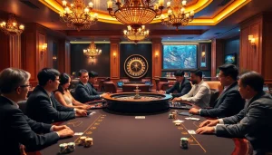 Engage in thrilling gameplay and winning strategies at trang chủ 789club in a luxury casino environment.