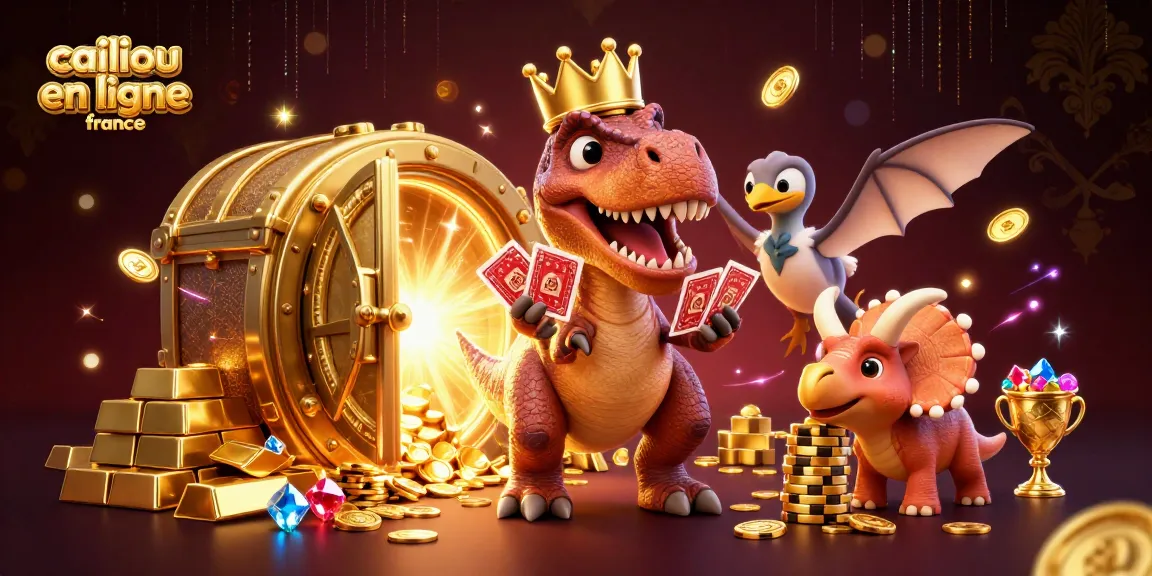 Le meilleur casino en ligne en France avec des personnages animés, jeux et éléments de boîte à trésors.