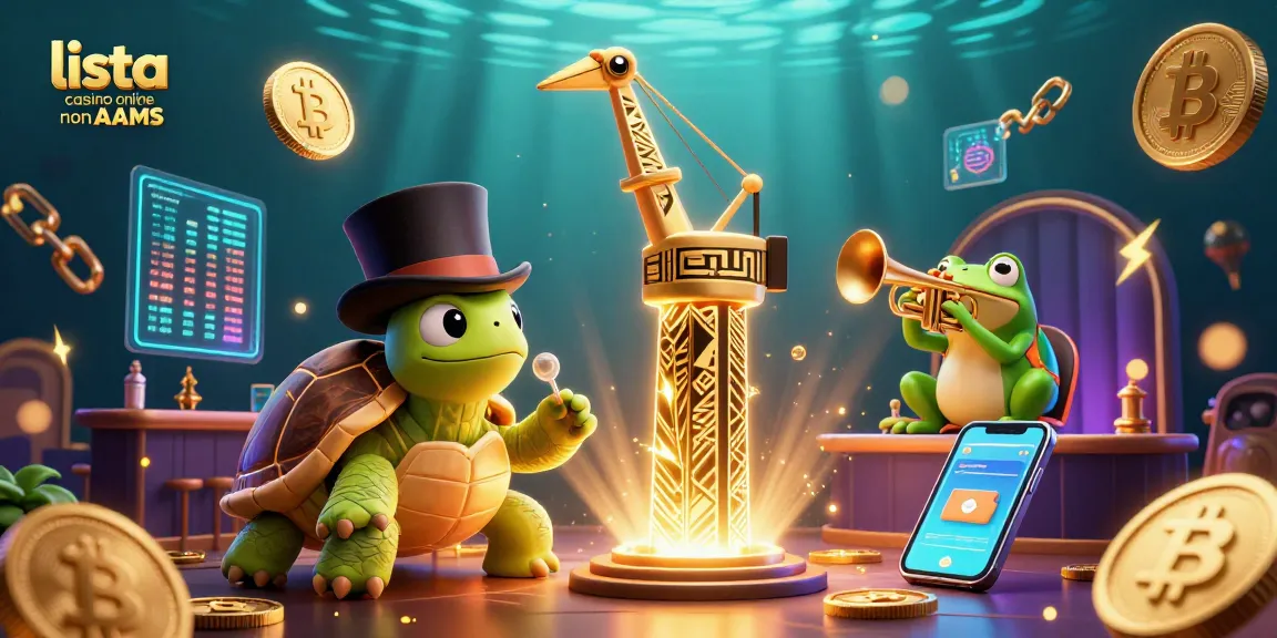 Potenzia la tua strategia di gioco con lista casino online non AAMS caratterizzati da personaggi vivaci ed elementi crypto.