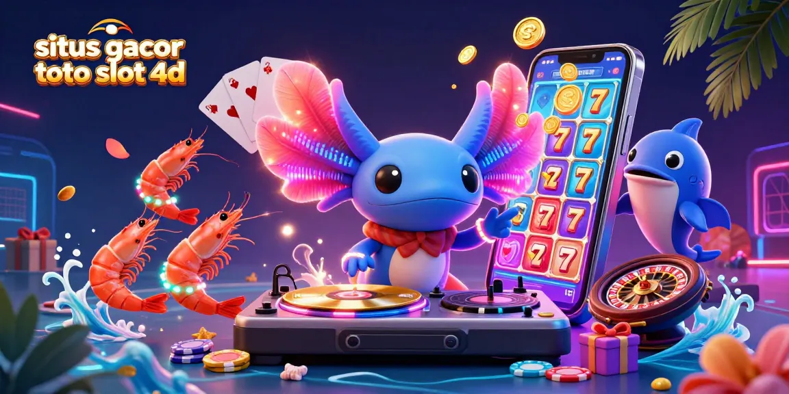 Spin winning reels with the vibrant situs gacor toto slot 4d scene featuring unique characters and slot elements.