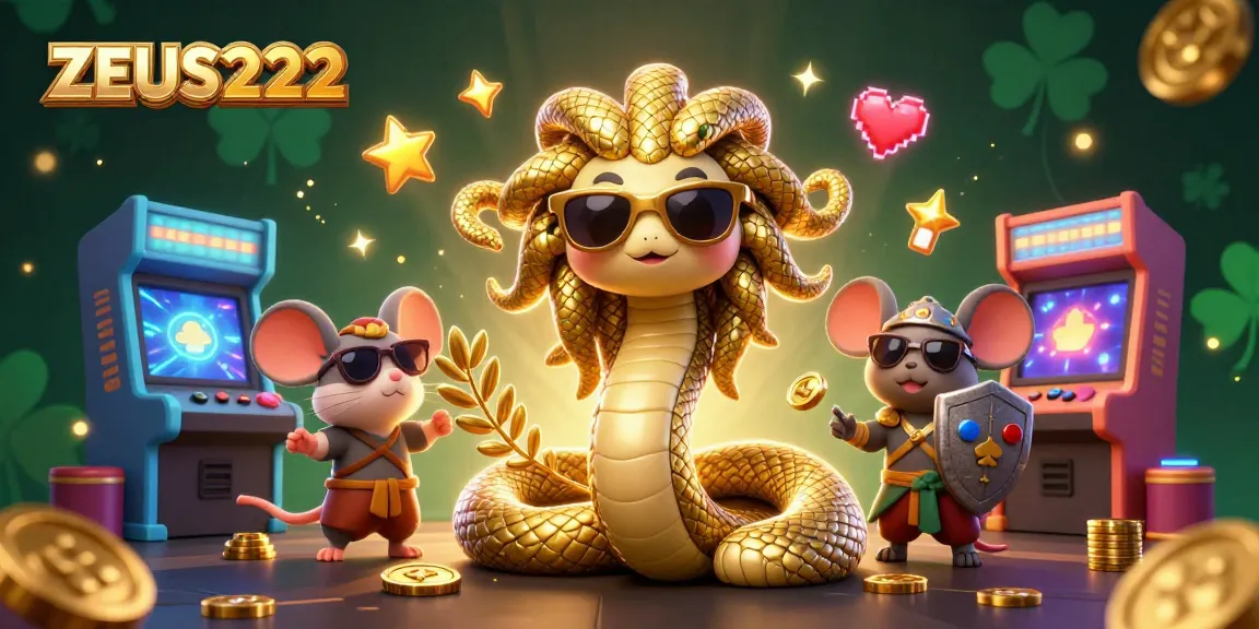 Menangkan keseruan pada ZEUS222 dengan Medusa dan pahlawan mouse di dunia slot yang memukau.