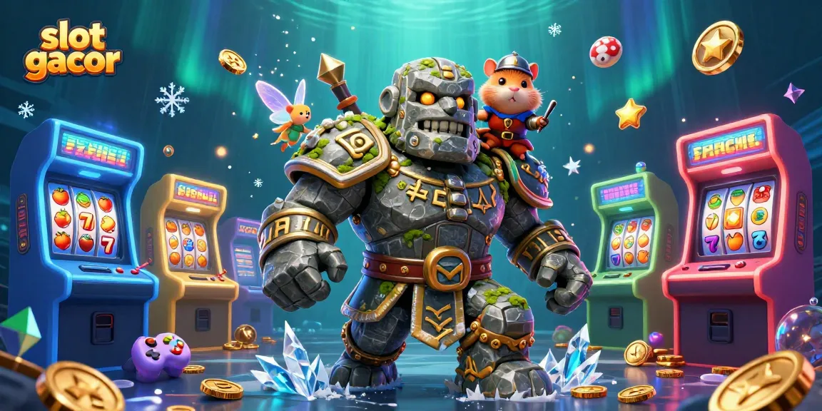 Mainkan slot gacor yang terkenal dengan peluang menang yang tinggi dalam gambar yang kaya dengan elemen permainan.
