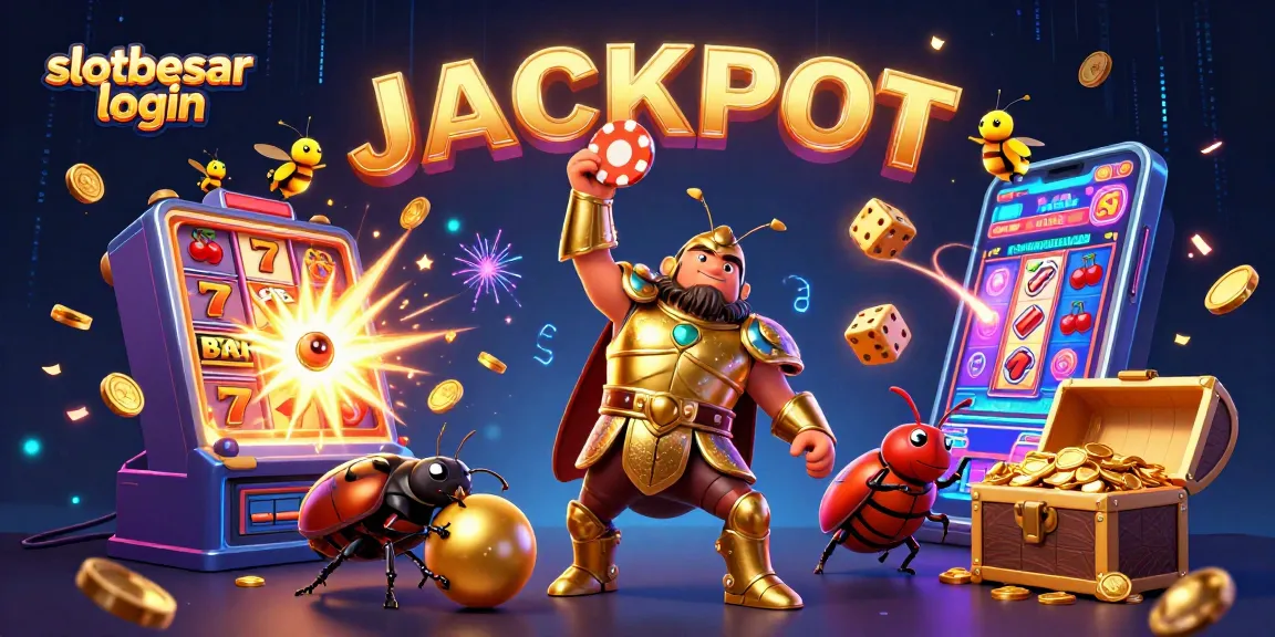 Experience excitement and wins with slotbesar login featuring dynamic casino elements.