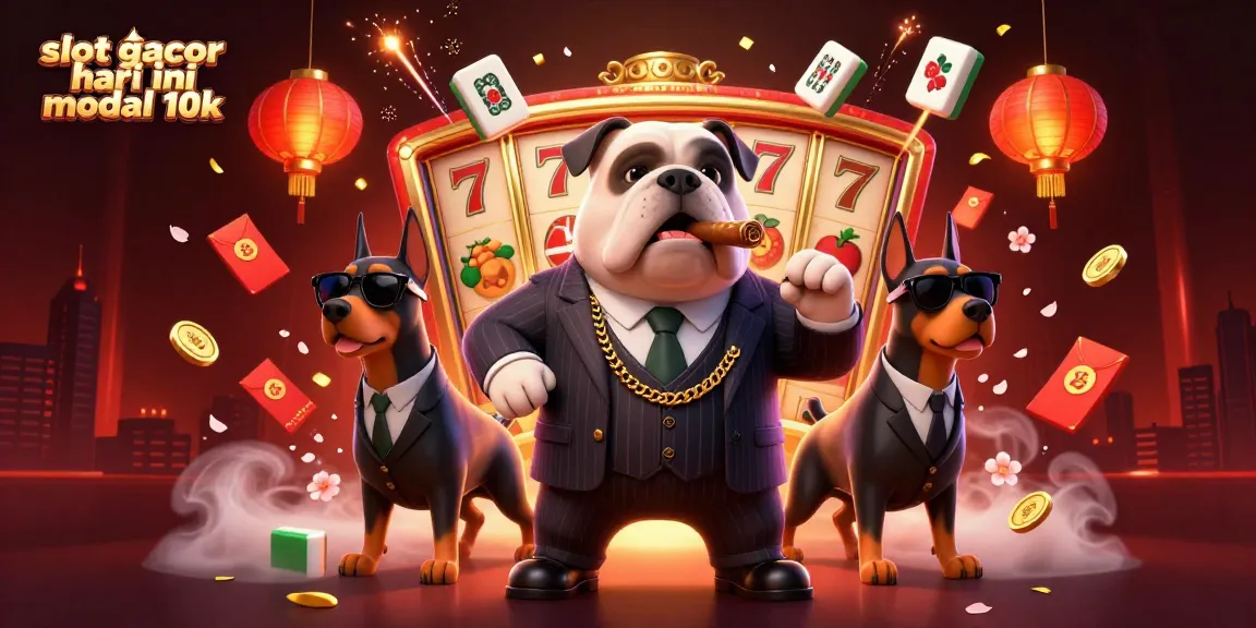 Spin to win big with slot gacor hari ini modal 10k in this vibrant casino scene full of energy.
