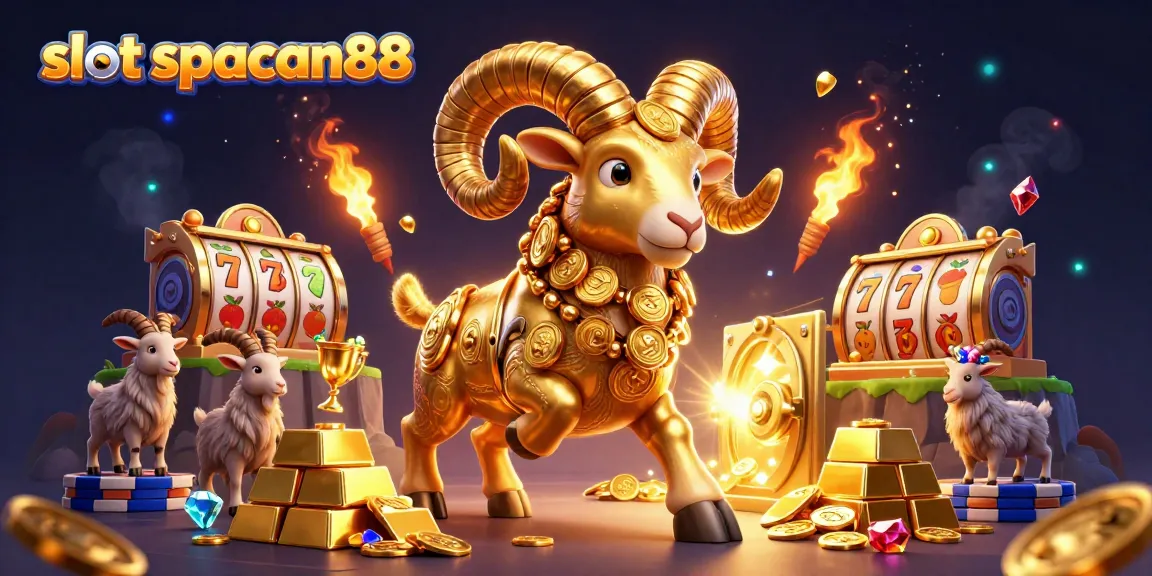 Experience thrilling gameplay with the slot spaceman88 in a vibrant casino scene filled with riches.