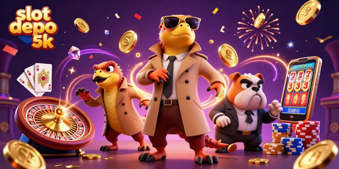 Experience the thrill of slot depo 5k with dynamic games and enticing bonuses.